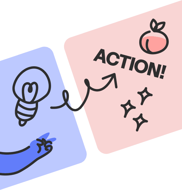 O'Peach illustration